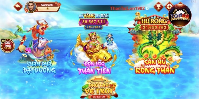 Sinh vật phong phú - Hệ thống súng đa dạng